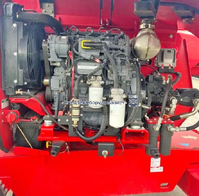 LGMG AR14J отсек с двигателем